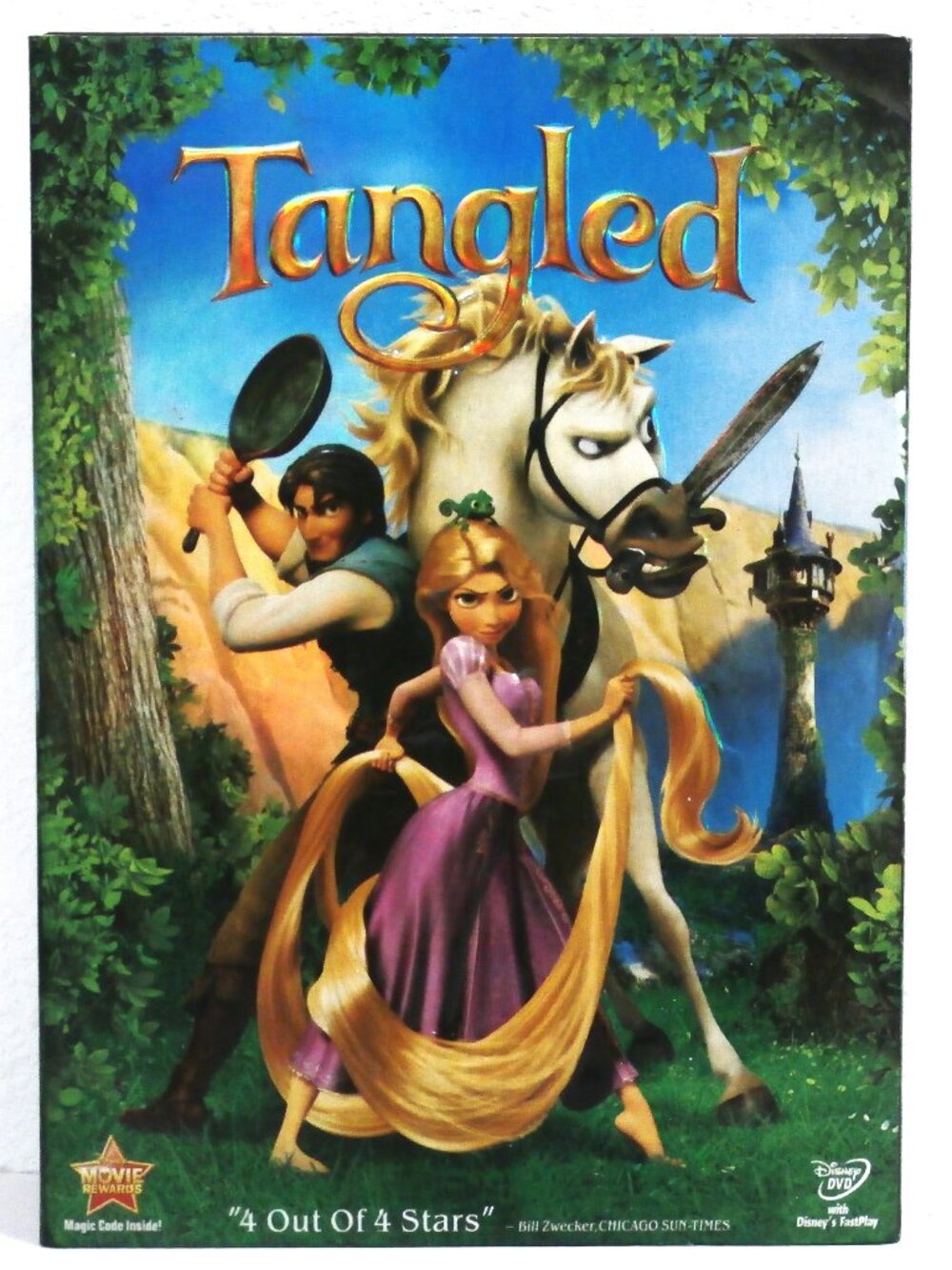 2011 Widescreen DISNEY TANGLED DVD ~A Must-See Movie the Entire Family can Enjoy